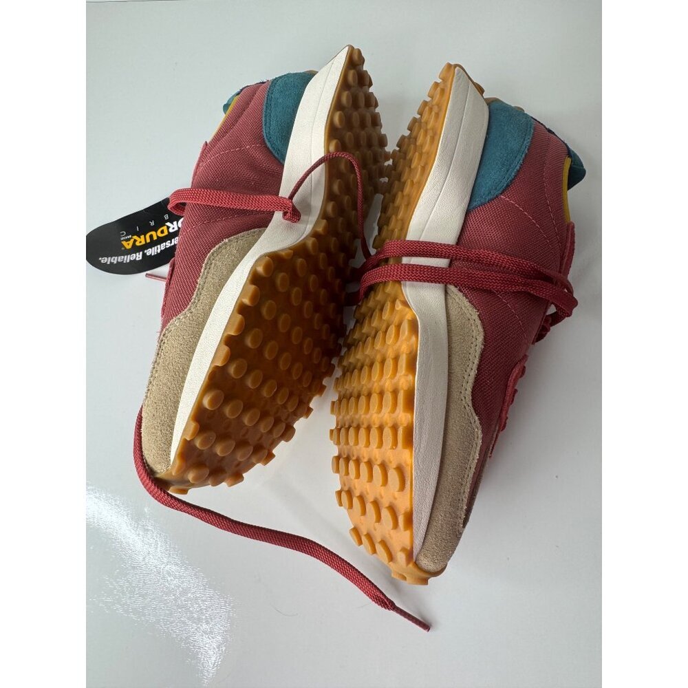 NEW New Balance Lifestyle Mens Shoes Size EU 40 US 7 Burgundy Teal Mustard Tan - Picture 4 of 6
